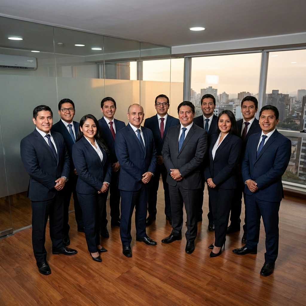 Equipo legal completo de Llacza & Asociados